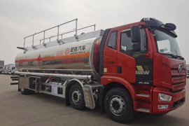 Jiefang 6X2 24.9 cbm Fuel Tank Truck 